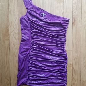 Charlotte Russe purple dress size XL
